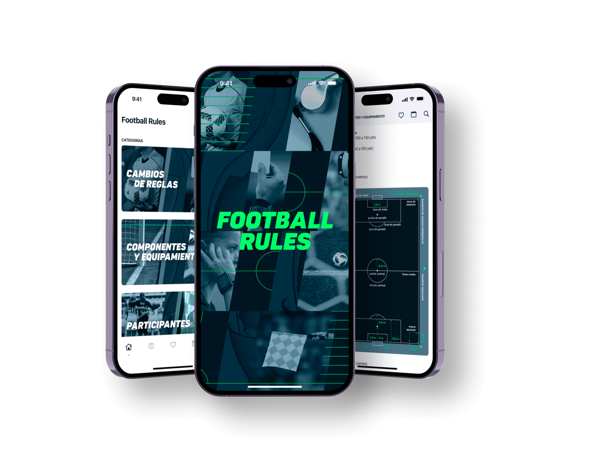 LOG APP screenshots